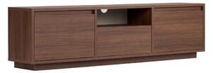 TV komoda u dekoru oraha u tamnoj prirodnoj boji 160x42x30 cm Sentinel – Kalune Design