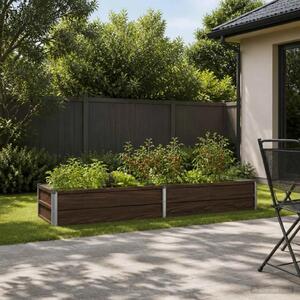 Povišeni vrtni krevet Crna 160 x 40 x 24 cm - 160 x 40 x 24 cm Crna