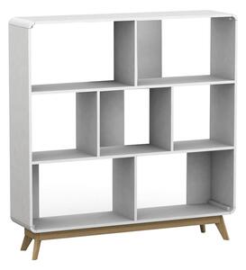 Bijela biblioteka 122x126 cm Caitlin – Støraa