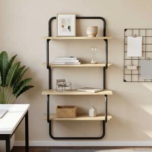 Polica sa 4 nivoa Hrast sonoma 40 x 24 5 x 104 cm - Hrast sonoma 40 cm 4 razine