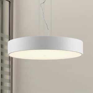 Arcchio LED viseća svjetiljka Noabelle, Ø 60 cm, bijela, metalna, prigušiva, Bijela, Kuhinja, Metal
