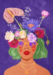 Ilustracija Flower head, Raissa Oltmanns