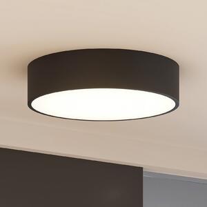 Arcchio LED stropna svjetiljka Noabelle, Ø 40 cm, crna, metal, prigušiva, Crno, Kuhinja, Metal