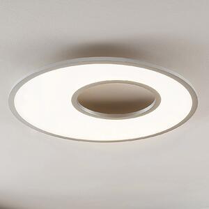 Lucande Durun LED stropna svjetiljka, prigušiva, CCT, okrugla, 60 cm, prigušiva, Metalik, Kuhinja, Plastika