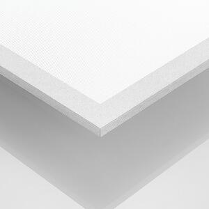 PRIOS Prios LED panel Gelora, 80 cm, 4.000 K, srebrna, aluminij, Bijela, Kuhinja, Plastika