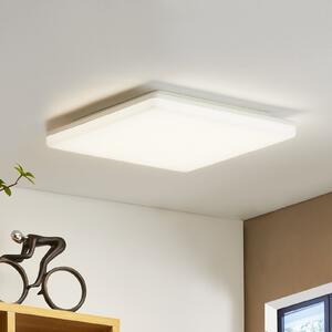 PRIOS Prios Artin LED stropna svjetiljka, četvrtasta, 33 cm, Bijela, kupaonica, Plastika