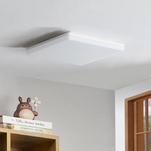 PRIOS Prios Artin LED stropna svjetiljka, senzor, kvadratna, 28 cm, Bijela, kupaonica, Plastika