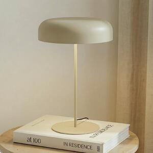 Lindby stolna lampa Edion, bež, metal, 45 cm, Bež, Dnevni boravak/blagovaonica, Metal