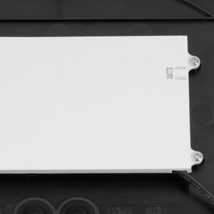 SLV LED stropna svjetiljka Decona, Ø 42 cm, crna/zlatna, prigušiva, Crno, kupaonica, Aluminij