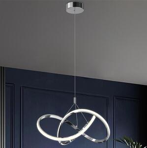 ONLI - LED Luster na sajli LOOP LED/40W/230V 4000K sjajni krom
