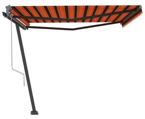 VidaXL Samostojeća automatska tenda 400 x 300cm narančasto-smeđa