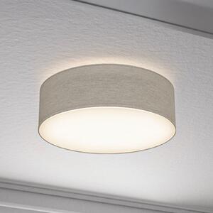 B.K. Licht Litora stropna svjetiljka, taupe, Ø 30 cm, tekstil, E27, prigušiva, Smeđa / hrđa, Dnevni boravak/blagovaonica, Tkanina / tekstil