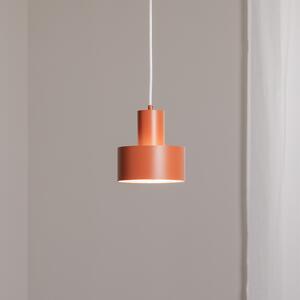 SIGMA Viseća svjetiljka Rif S, ciglastocrvena, 1 žarulja, Ø 15 cm, čelik, prigušiva, Crvena, Dnevni boravak/blagovaonica, Metal