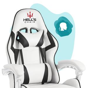 Dječja stolica za igru HC - 1007 bijela s crnim detaljem