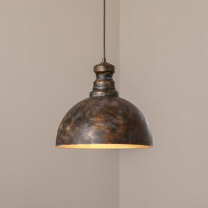 Opviq Saglam viseća svjetiljka, 1 žarulja, antikni mesing, metal, Ø 40 cm, prigušiva, Bronca / stari mesing, Dnevni boravak/blagovaonica, Metal