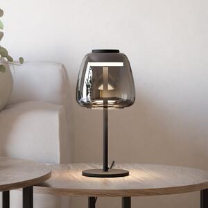 EGLO connect LED stolna lampa Alfero-Z, RGB, CCT, crna, prigušiva, Crno, Dnevni boravak/blagovaonica, Metal