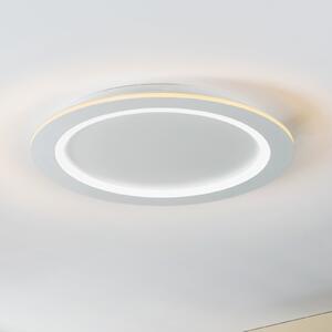 EGLO connect LED stropna svjetiljka Padrogiano-Z, Ø 60 cm, bijela, prigušiva, Bijela, Dnevni boravak/blagovaonica, Metal
