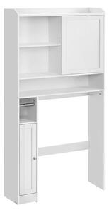WC polica s kliznim vratima 25 x 83 x 170 cm