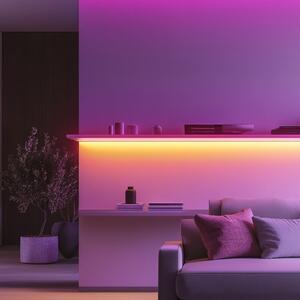Calex Smart LED trakasta traka, dužina 10 m, CCT, RGB, WLAN, prigušiva, Bijela, Dnevni boravak/blagovaonica, Plastika