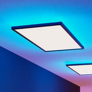 EGLO connect LED stropna svjetiljka Rovito-Z, crna, 57 x 30 cm, prigušiva, Crno, Dnevni boravak/blagovaonica, Plastika