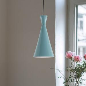 Opviq Viseća svjetiljka Tom, tirkizna, metalna, Ø 19 cm, E27, prigušiva, Plava, Dnevni boravak/blagovaonica, Metal
