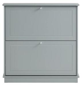 Stalak za cipele 76x18x78cm - svijetlosiva