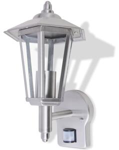VidaXL Vanjska Zidna Svjetiljka sa Senzorom Nehrđajuće Željezo