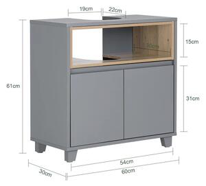 Ormarić za umivaonik 60x30x61cm