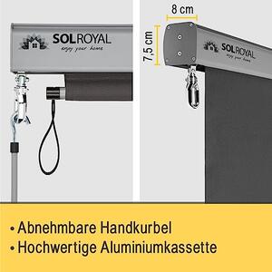Vertikalna tenda Sol Royal - Bež - 180X250cm