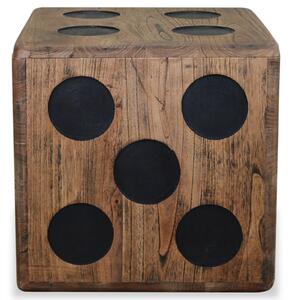 VidaXL Kutija za pohranu od drva mindi 40 x 40 x 40 cm dizajn kocke
