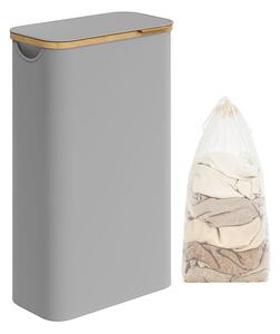Košara za rublje 60 litara - 60L - Siva