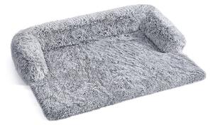 Krevet za pse pliš 122 x 95 x 18 cm