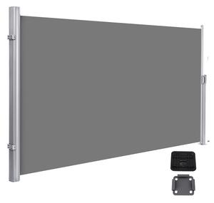 Bočna tenda 200x300cm - Siva - 200x350cm