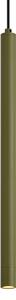 Moderna zelena viseća svjetiljka s integriranom stropnom pločom - Chuba