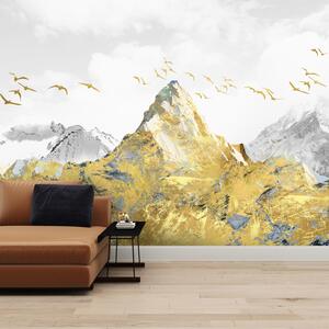 Foto tapeta - Zlatne planine (147x102 cm)