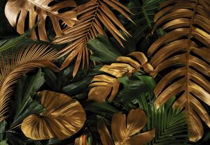 Foto tapeta - Zlatno lišće (147x102 cm)