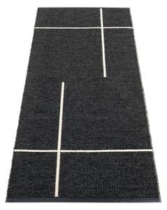 Crna unutarnja i vanjska staza 70x180 cm Fred Black – Pappelina