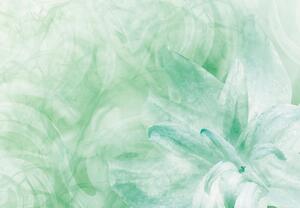 Foto tapeta - Zeleni cvijet (147x102 cm)