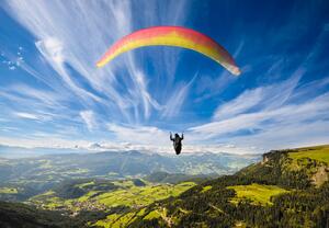 Foto tapeta - Paragliding (147x102 cm)
