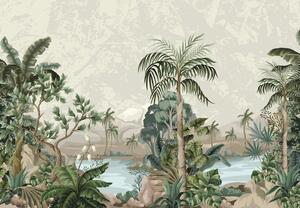 Foto tapeta - Pejzaž džungla (147x102 cm)