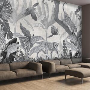 Foto tapeta - Gepardi u džungli (147x102 cm)