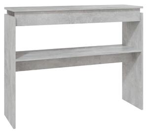 VidaXL Konzolni stol siva boja betona 102 x 30 x 80 cm od iverice