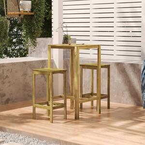 VidaXL Barski stol 60 x 60 x 110 cm od impregnirane borovine