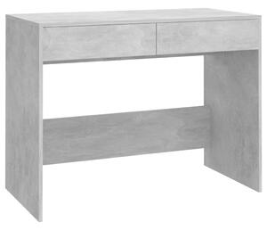 VidaXL Radni stol siva boja betona 101 x 50 x 76,5 cm od iverice