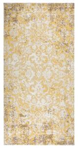 VidaXL Vanjski tepih ravno tkanje 100 x 200 cm žuti