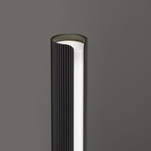 IDEAL LUX Ideal Lux Dorica LED stolna lampa, crna, visina 25 cm, prigušiva, Crno, Dnevni boravak/blagovaonica, Aluminij