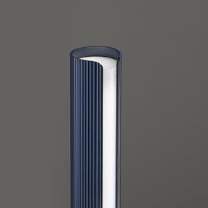 IDEAL LUX Ideal Lux Dorica LED stolna lampa, plava, visina 25 cm, prigušiva, Plava, Dnevni boravak/blagovaonica, Aluminij