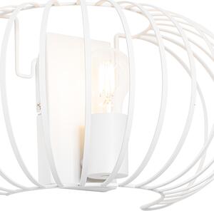 Dizajn zidna lampa bijela 39 cm - Johanna