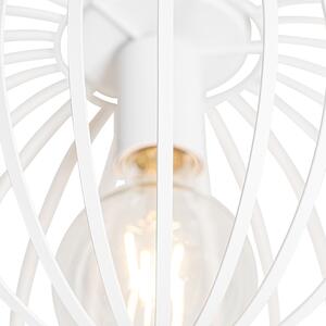 Dizajnerska stropna lampa bijela 30 cm - Johanna