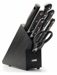 Wüsthof - Set kuhinjskih noževa na stalku CLASSIC 8 kom crna